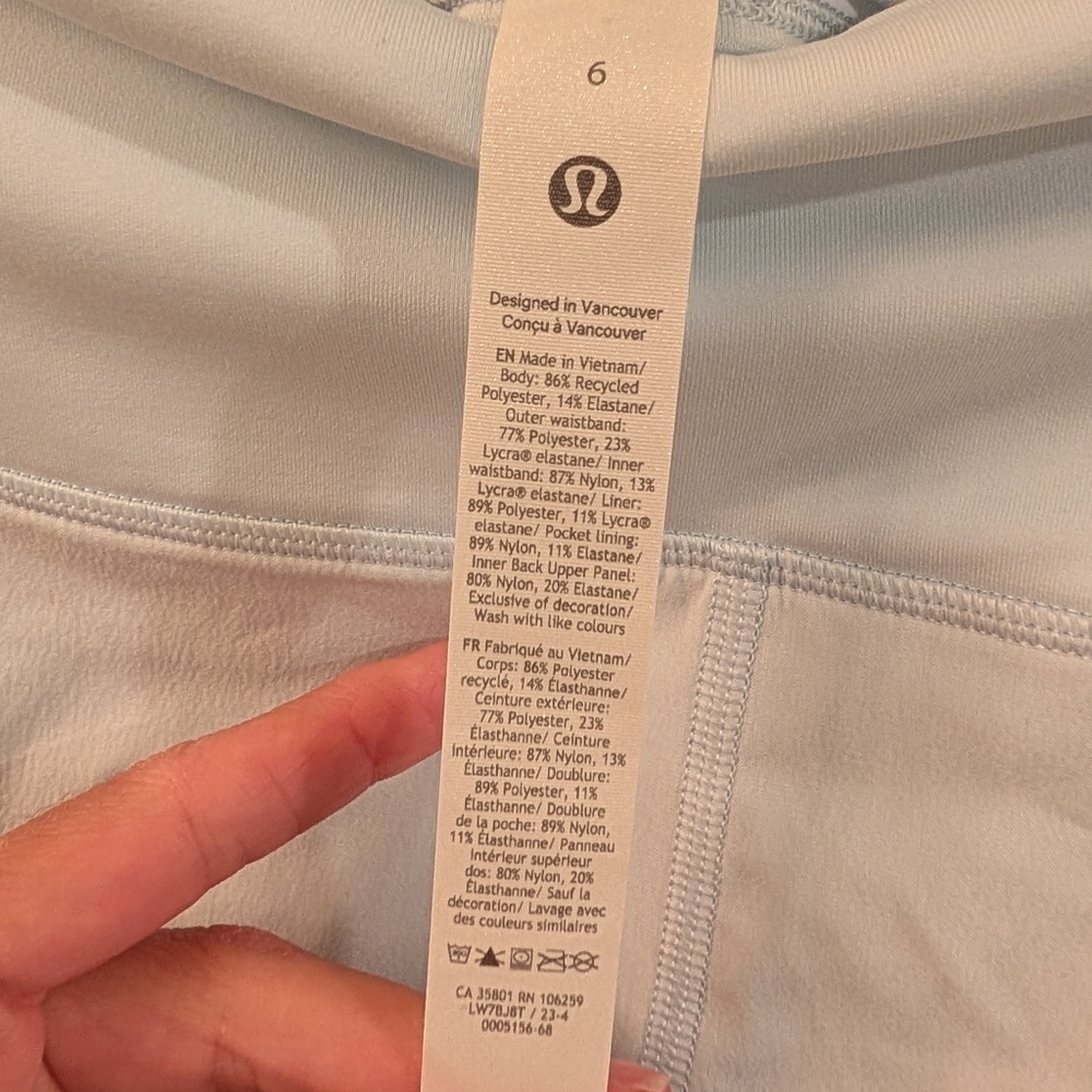 NWT Lululemon Speed Up HR 4" Shorts (Size 6, Color SHRB) - Picture 7 of 10